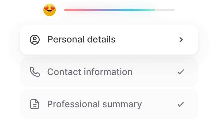 Complete the details
