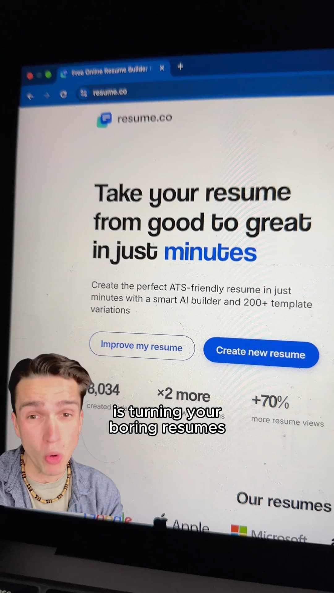 Professional Resume Builder Fast Easy