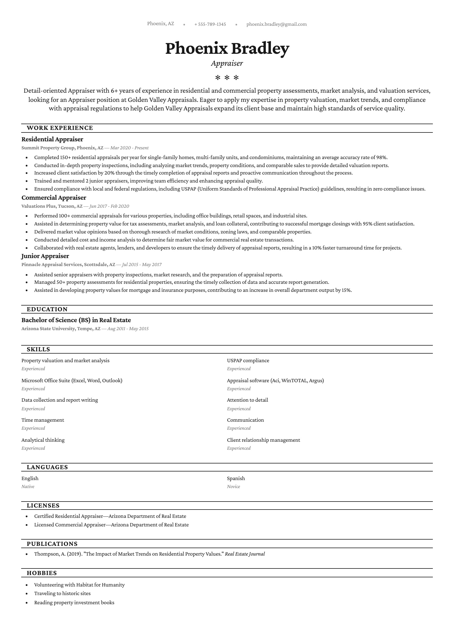 Appraiser
