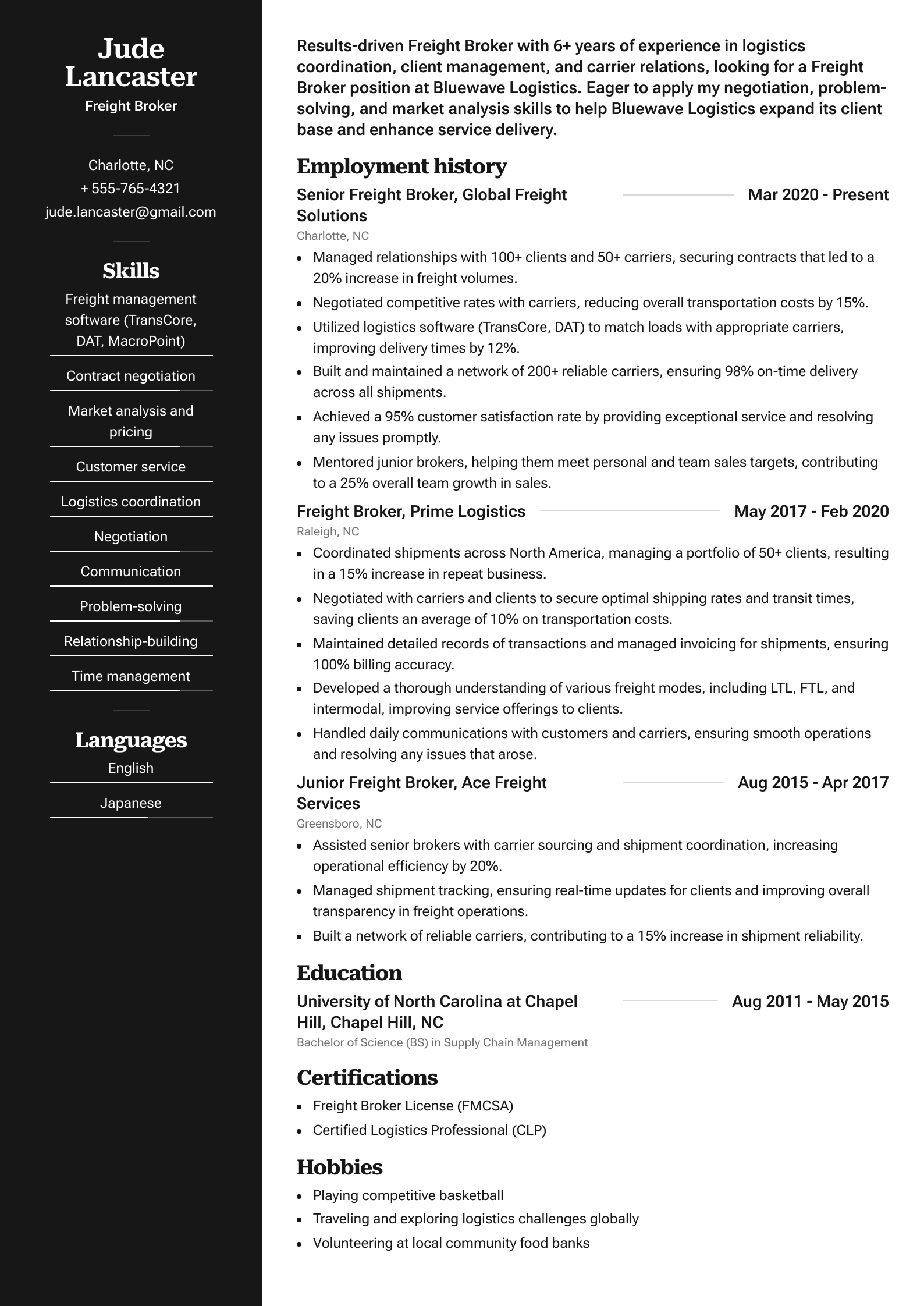Freight Broker
