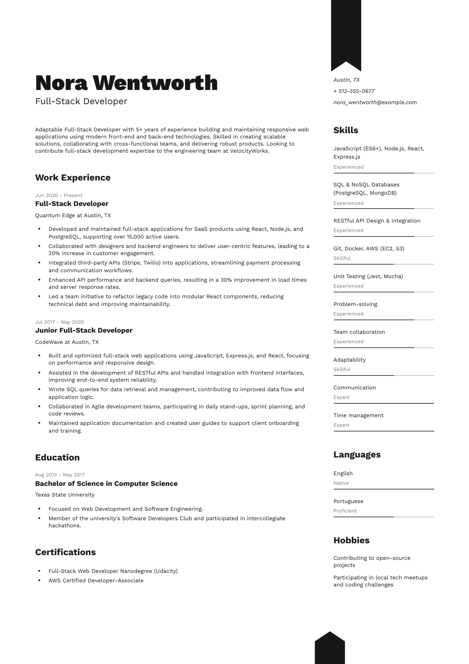 Full Stack Developer