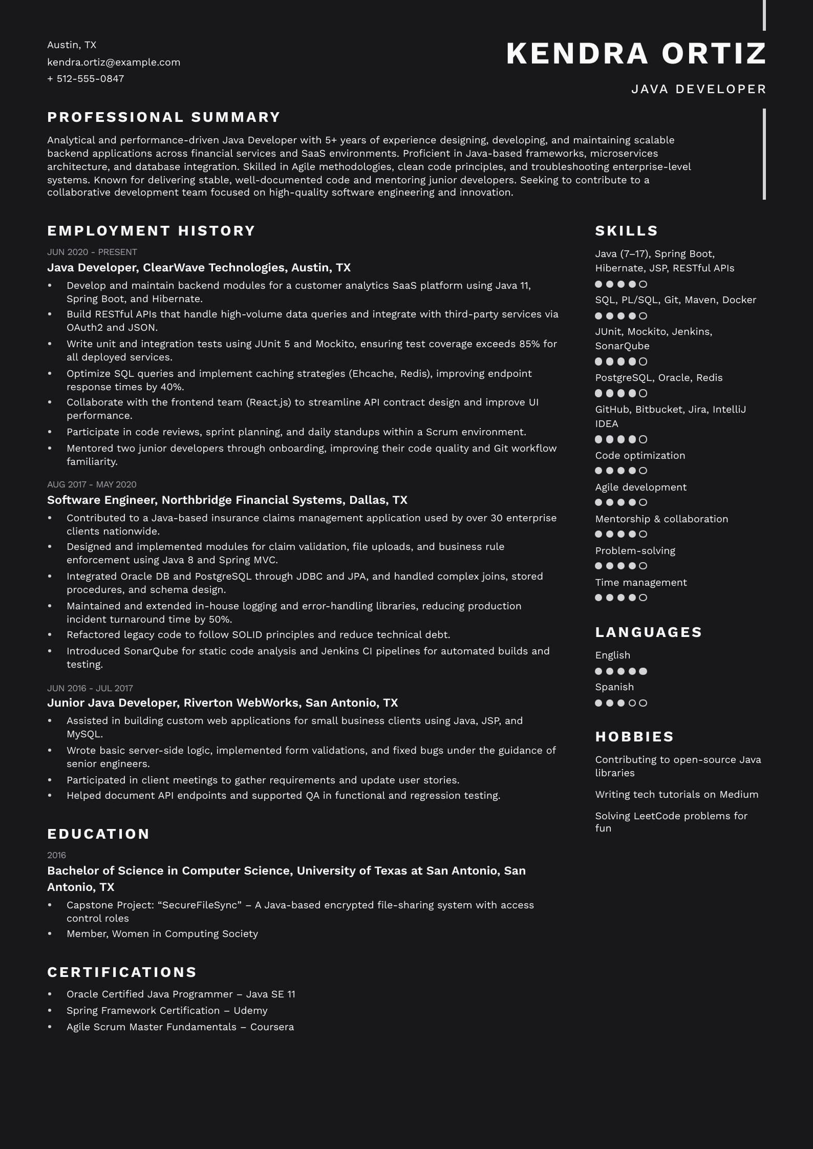 Java Developer