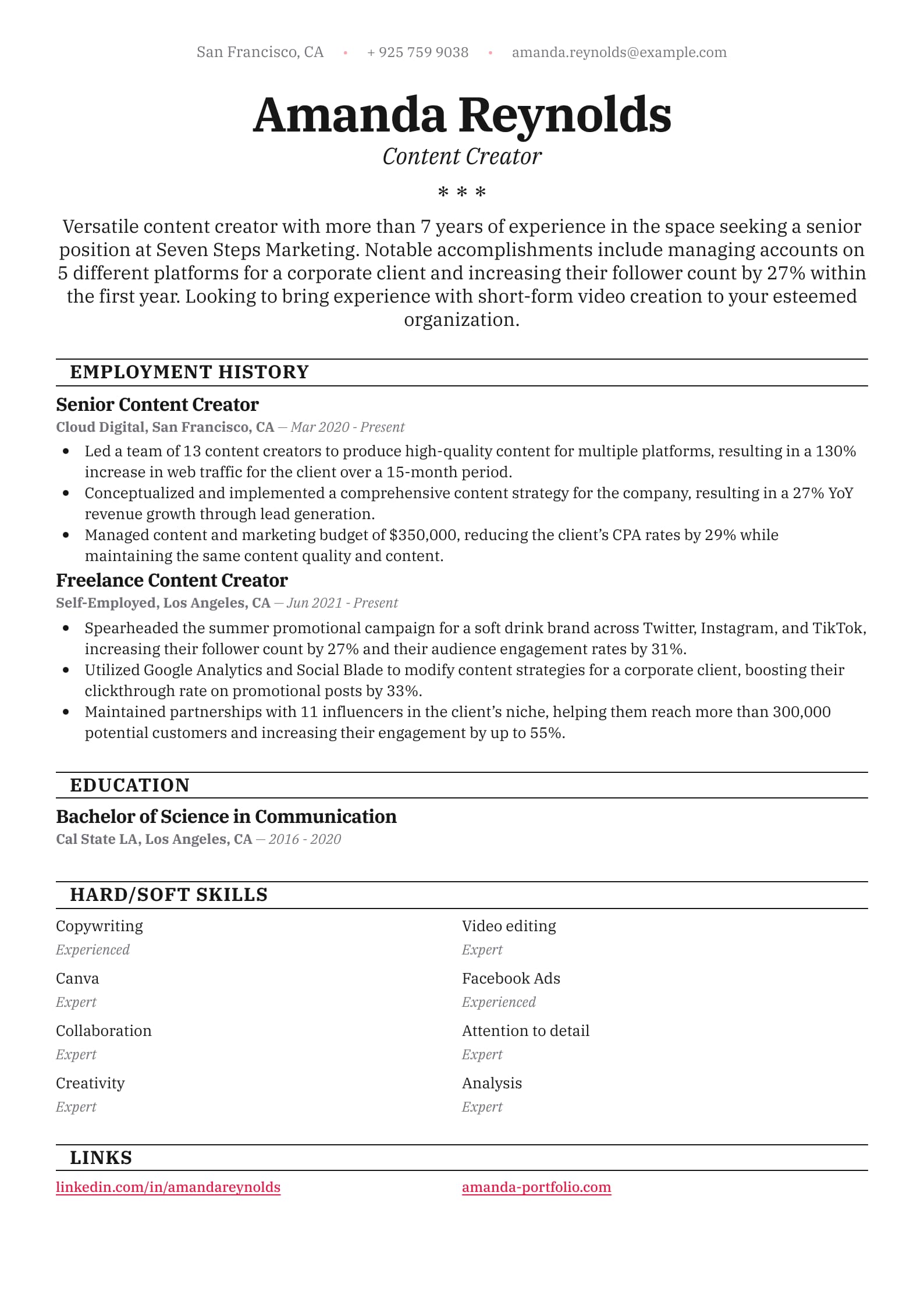 Creador de contenido