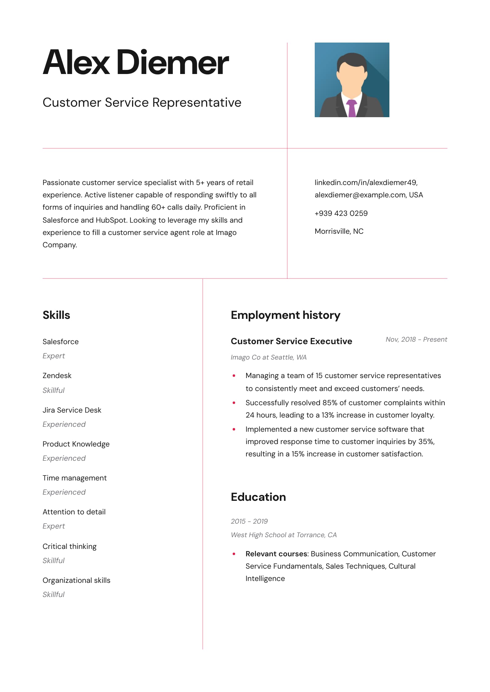 Cómo Escribir un Curriculum de Atención al Cliente en 2024