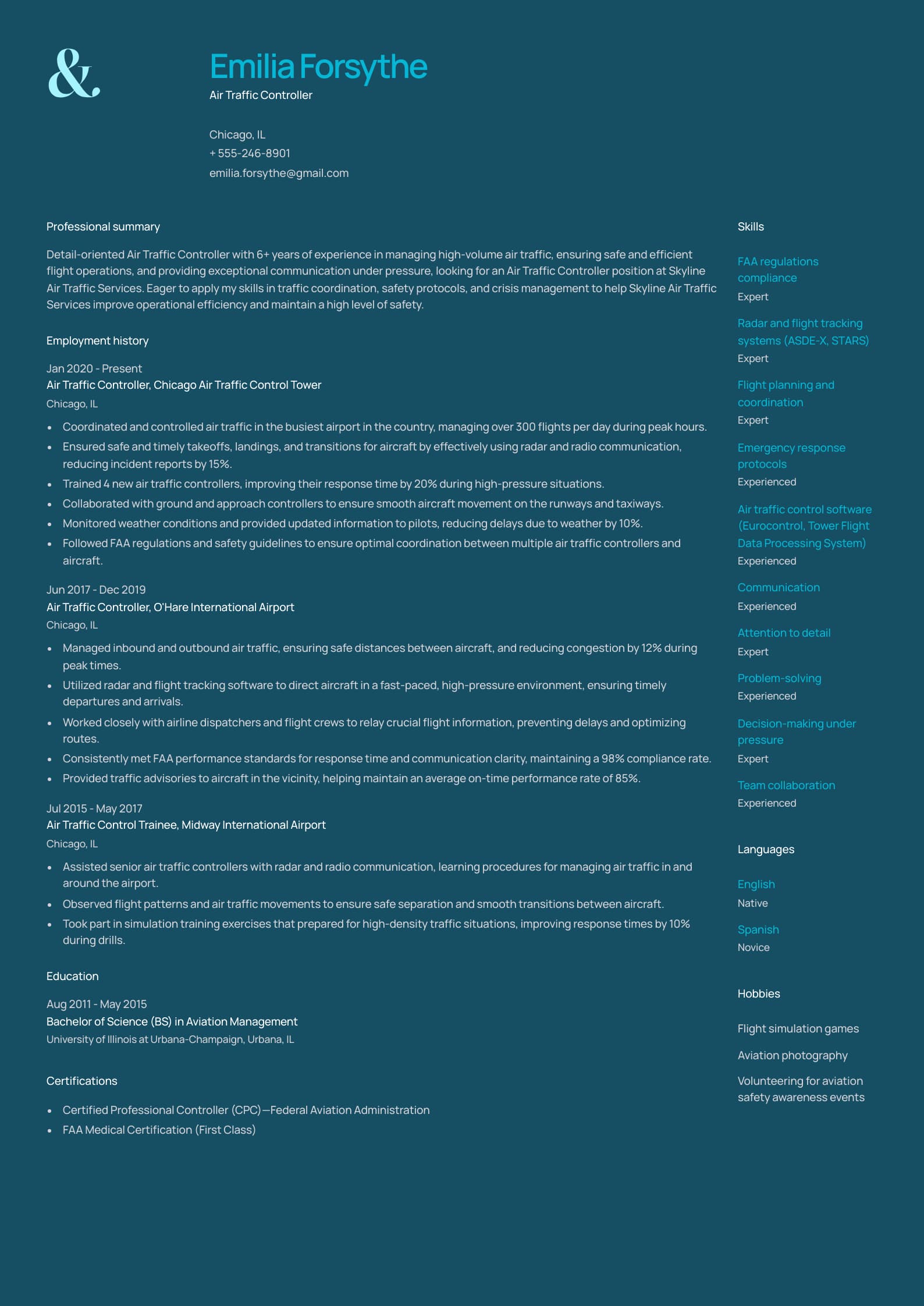 Air Traffic Controller