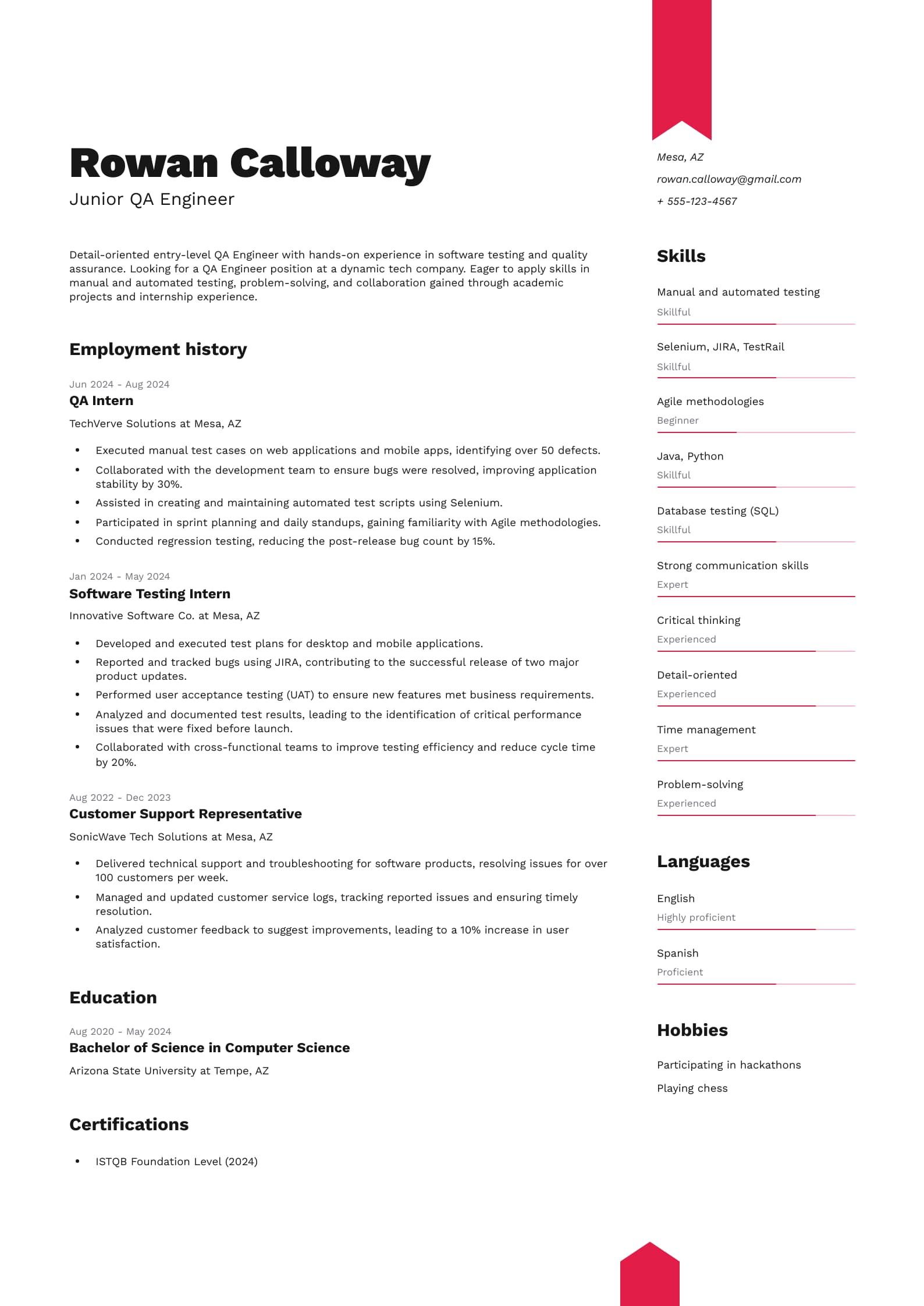 Junior QA Engineer