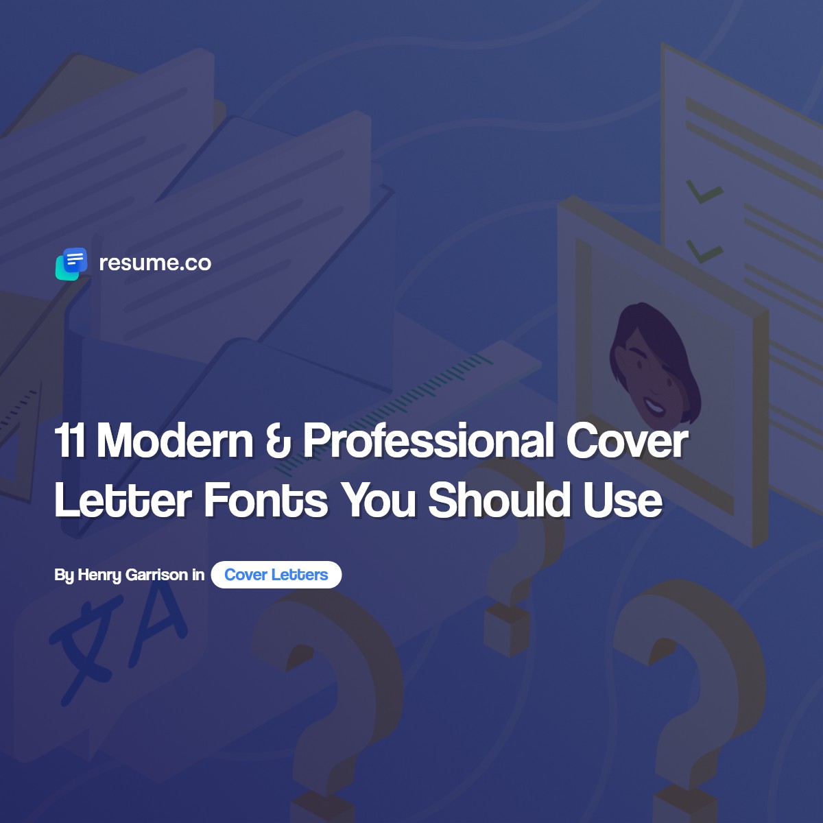 best cover letter font