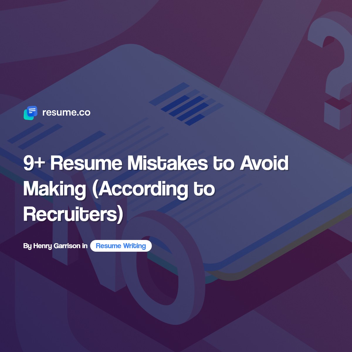 9 Resume Mistakes to Avoid Making - Resume Mistakes 